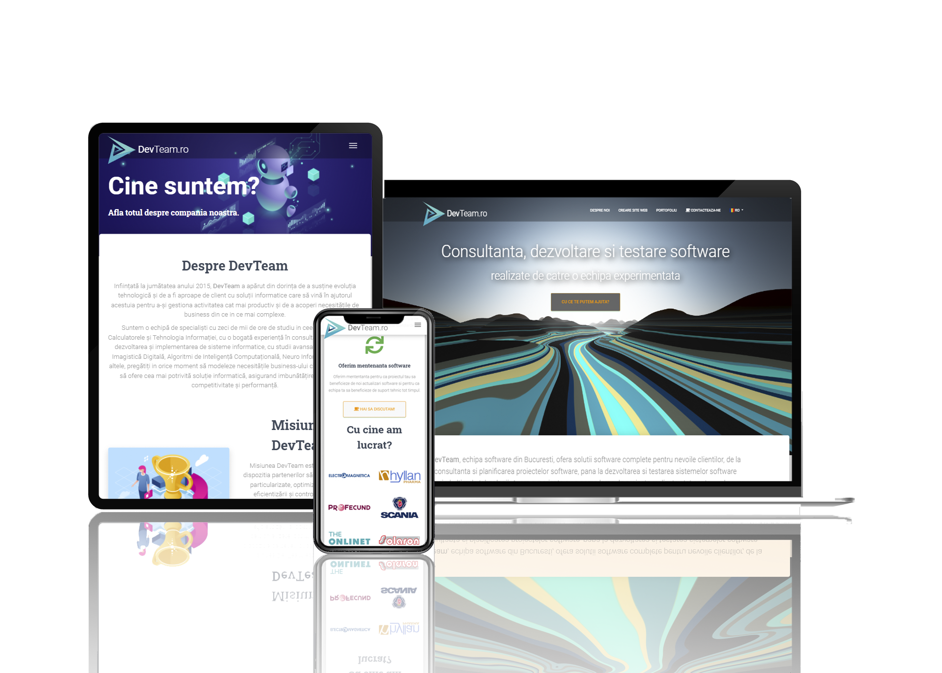 Design responsive - Platforma ecommerce DevShop